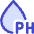 Droplet Water Ph Icon from Core Duo Set
