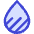 Droplet Water Total Dissolved Solids Icon from Core Duo Set