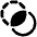 Pathfinder Circle Crop Icon from Plump Solid Set