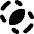 Pathfinder Circle Intersect Icon from Micro Solid Set