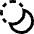 Pathfinder Circle Minus Back 2 Icon from Sharp Line Set