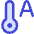 Temperature Thermostat Auto Icon from Core Duo Set