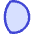 Waxing Gibbous Moon Icon from Core Duo Set