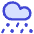 Weather Hail Icon from Core Duo Set