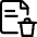 Delete Pdf Page Bin Icon from Ultimate Regular Set