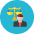 Lawyer Icon from Kameleon Colors Set