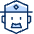 Sheriff Icon from Cyber Duotone Set