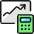 Performance Graph Calculator icon - Free transparent PNG, SVG. No sign up needed.