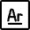 Argon Icon from Ultimate Regular Set