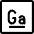 Gallium Icon from Ultimate Regular Set