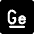 Germanium Icon from Ultimate Bold Set