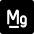 Magnesium Icon from Ultimate Bold Set