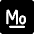 Molybdenum Icon from Ultimate Bold Set