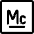 Moscovium Icon from Ultimate Regular Set