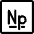 Neptunium Icon from Ultimate Regular Set