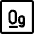 Oganesson Icon from Ultimate Regular Set