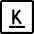 Potassium Icon from Ultimate Regular Set