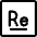 Rhenium Icon from Ultimate Regular Set