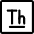 Thorium Icon from Ultimate Regular Set