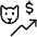 Cat Breed Pricing Increase icon - Free transparent PNG, SVG. No sign up needed.
