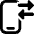 Mobile Phone Call Forwarding Outgoing Incoming Icon from Ultimate Bold Set