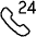 Phone Actions 24 Support Icon from Ultimate Light Set