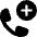 Phone Actions Add 1 Icon from Ultimate Bold Set