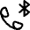 Phone Actions Bluetooth 1 Icon from Ultimate Regular Set