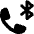Phone Actions Bluetooth 1 Icon from Ultimate Bold Set
