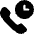 Phone Actions Clock Icon from Ultimate Bold Set