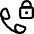 Phone Actions Lock 1 Icon from Ultimate Regular Set