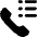 Phone Actions Menu Icon from Ultimate Bold Set