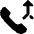 Phone Actions Merge Icon from Ultimate Bold Set