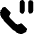 Phone Actions Pause Icon from Ultimate Bold Set