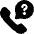 Phone Actions Question Icon from Ultimate Bold Set