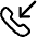 Phone Actions Receive Icon from Ultimate Regular Set
