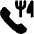 Phone Actions Restaurant Icon from Ultimate Bold Set