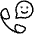 Phone Actions Smile 1 Icon from Ultimate Light Set