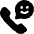 Phone Actions Smile Icon from Ultimate Bold Set