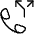 Phone Actions Split 1 Icon from Ultimate Light Set