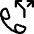 Phone Actions Split 1 Icon from Ultimate Regular Set