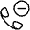 Phone Actions Subtract 1 Icon from Ultimate Light Set