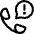 Phone Actions Warning 1 Icon from Ultimate Regular Set