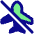 Airplane Disabled Icon from Plump Pop - Free Set