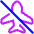 Airplane Disabled Icon from Plump Neon - Free Set