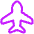 Airplane Enabled Icon from Plump Neon - Free Set