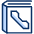 Book Phone Contact Icon from Cyber Duotone - Free Set