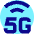 Cellular Network 5g Icon from Sharp Pop - Free Set