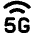 Cellular Network 5g Icon from Core Remix - Free Set