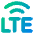 Cellular Network Lte Icon from Core Gradient - Free Set